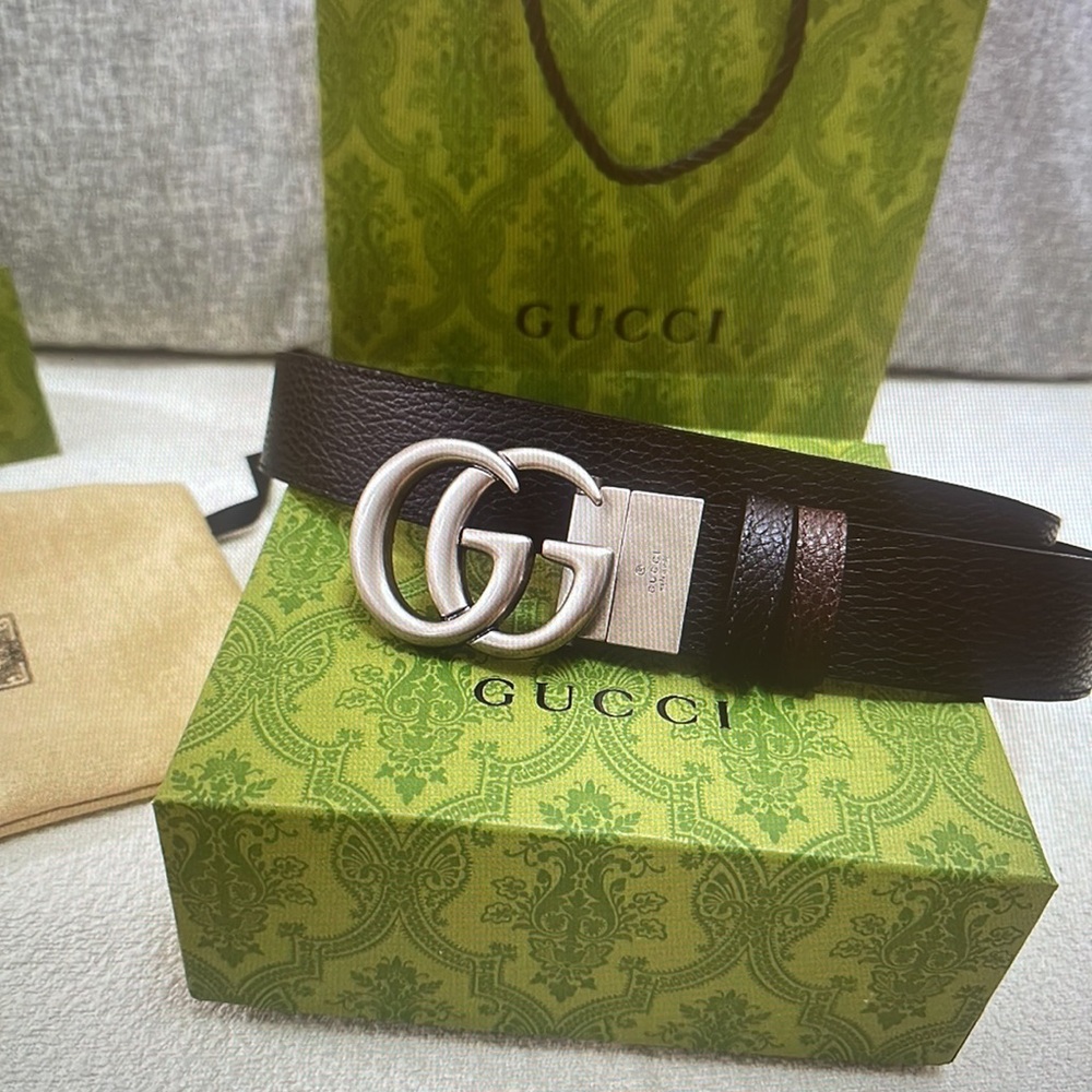 Gucci Black Leather Belt Bag with Silver Buckle - Picture 6 of 6